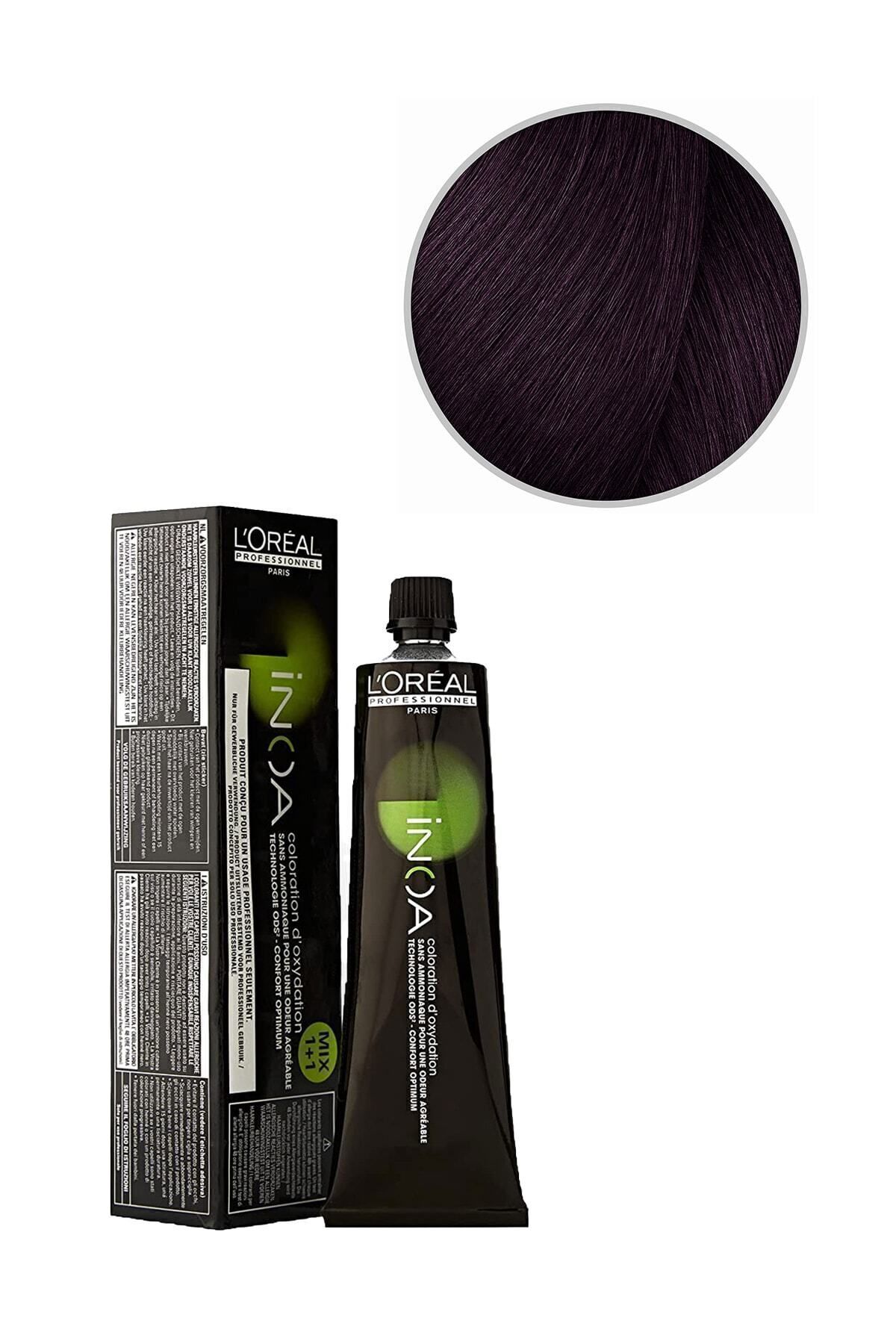 رنگ مو بدون آمونیاک Loreal Inoa 60 گرم 