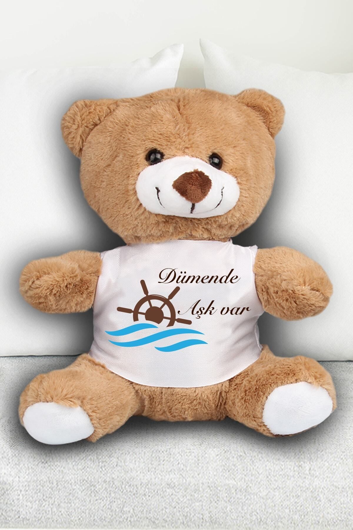 EJOYA Dümende Aşk Var Temalı Peluş Ayıcık 23 Cm 82211