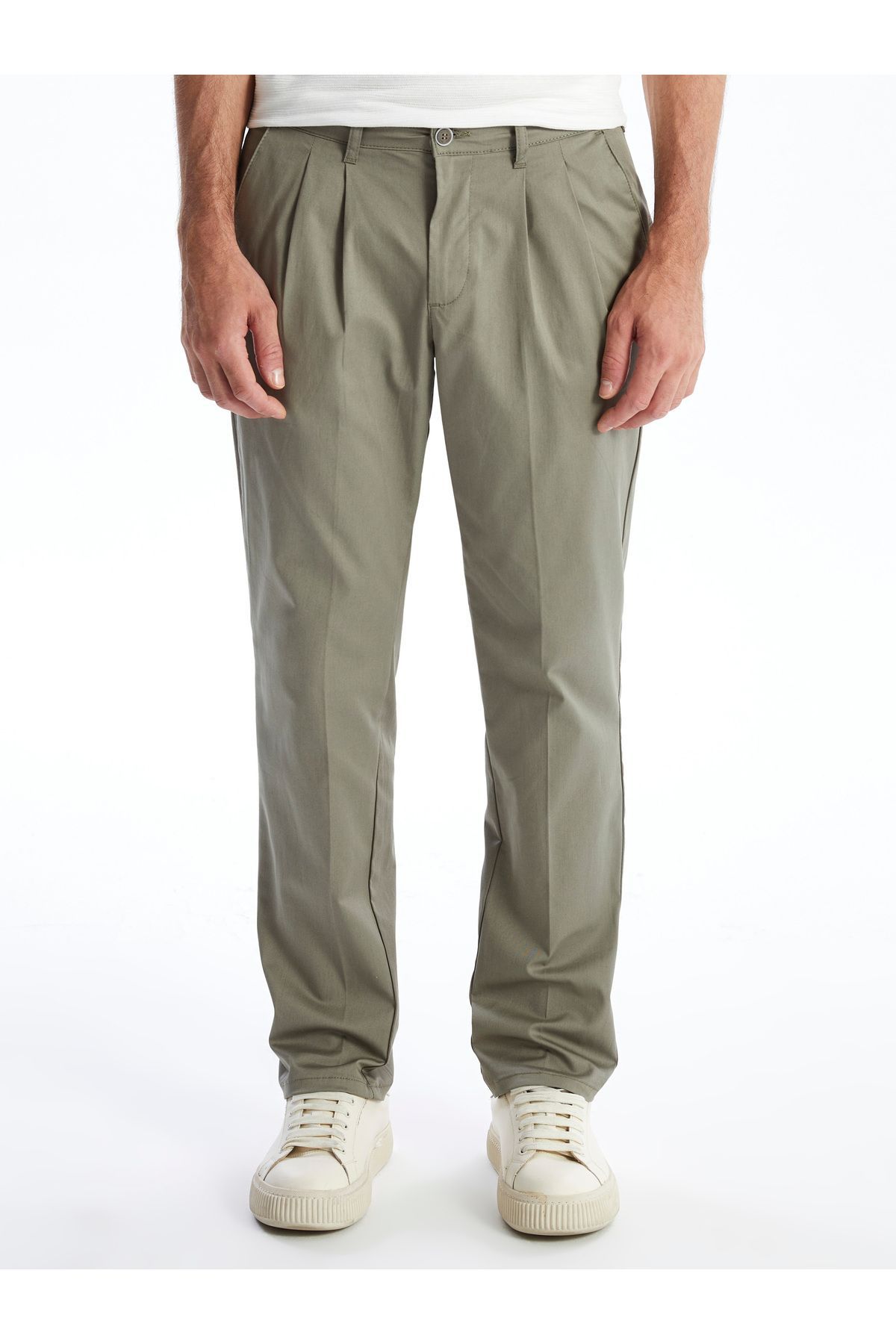 LC Waikiki-Men's Gabardine Chino Pants - Standard Fit 2