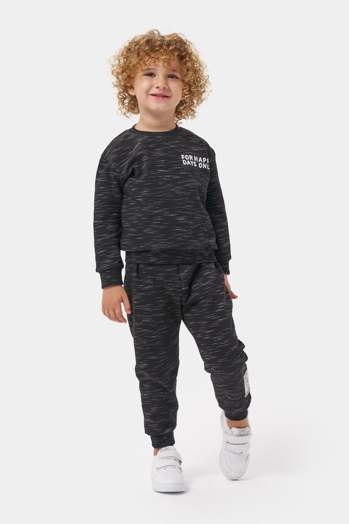 Minipodyum Set De Trening Din Bumbac Cu 2 Fire Pentru Baieti - Eticheta Ridicata Masculin - 4 years old