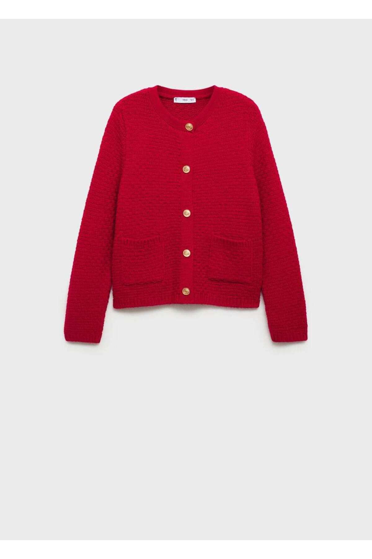 MANGO Woman-Strickjacke -- 3