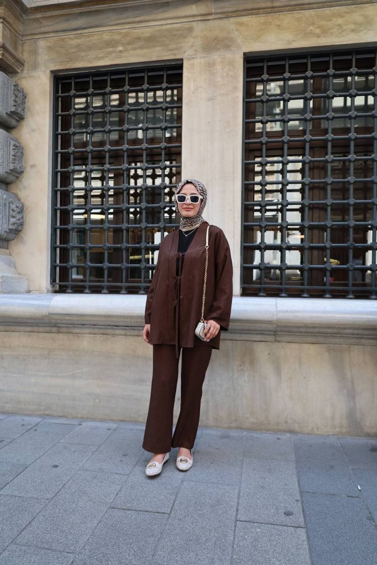 kimono  tesettür takım