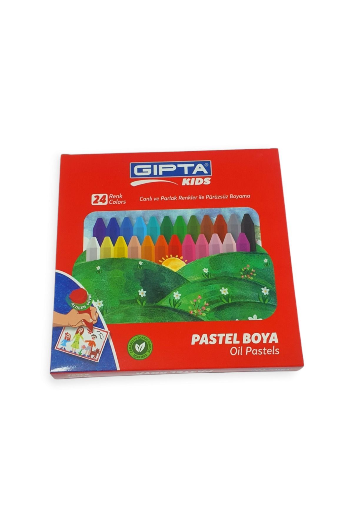 Gıpta-Children's Pastel Paint - 24 Colors 1