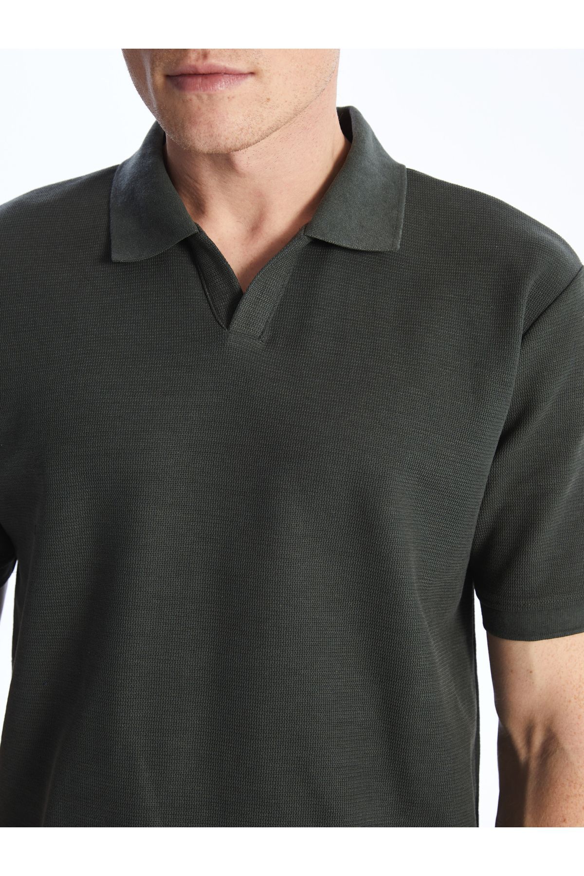 LC Waikiki-Men's Polo Neck Short Sleeve T-Shirt 4