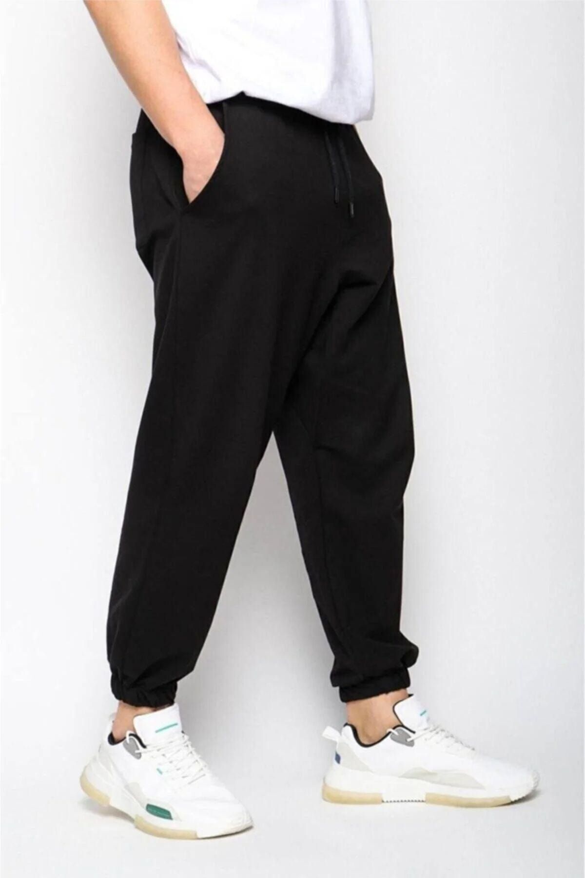 Altamira Pantaloni De Trening Oversize, Negri, Pentru Bărbați, Cu Picioare Elastice Masculin - M