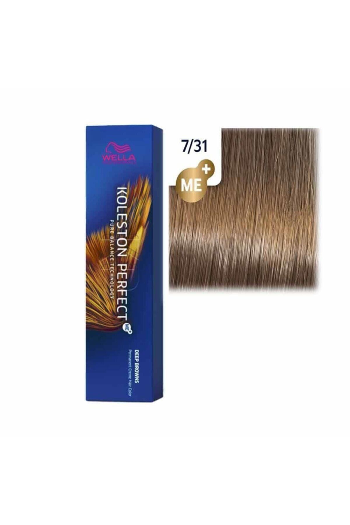 رنگ موی دائمی Koleston Perfect Me + 7/31 Rich Naturals 60 میلی لیتر Wella Professionals