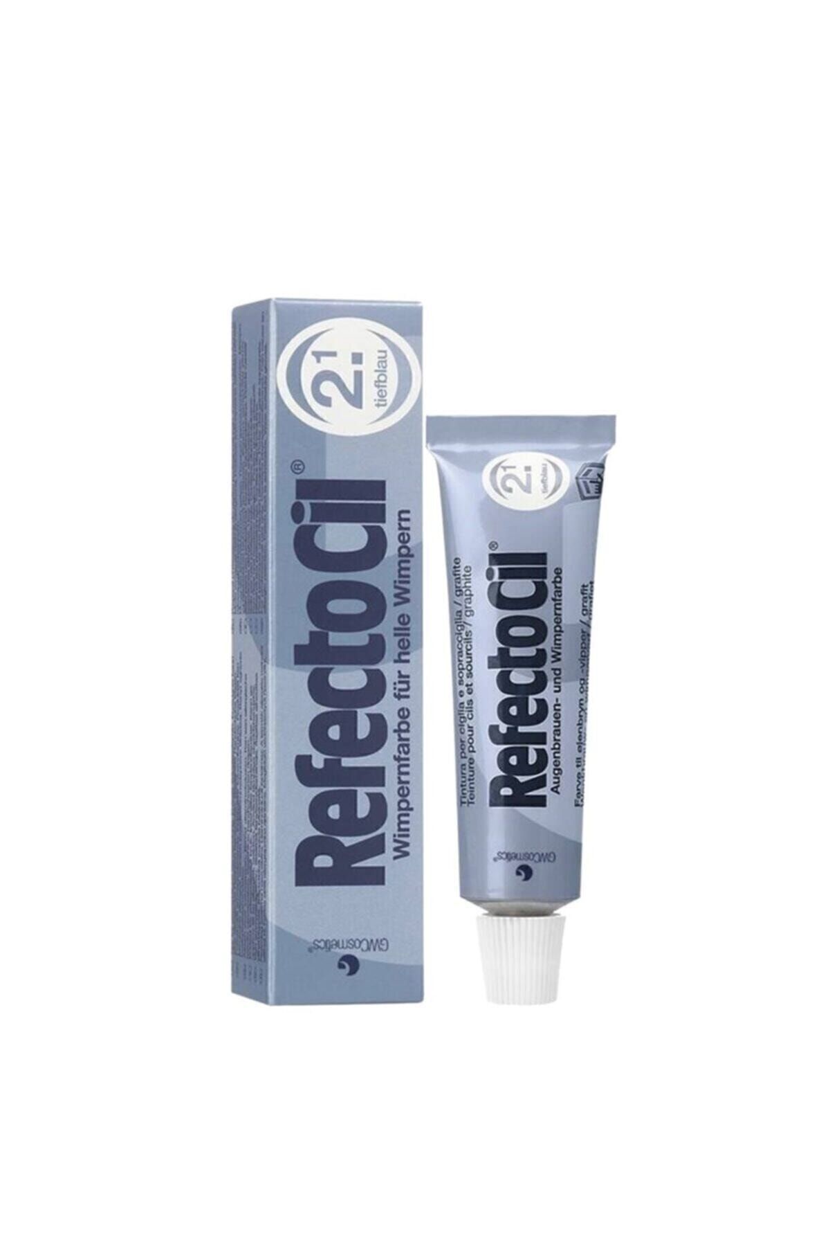 رنگ ابرو و مژه شماره 2.1 آبی Refectocil