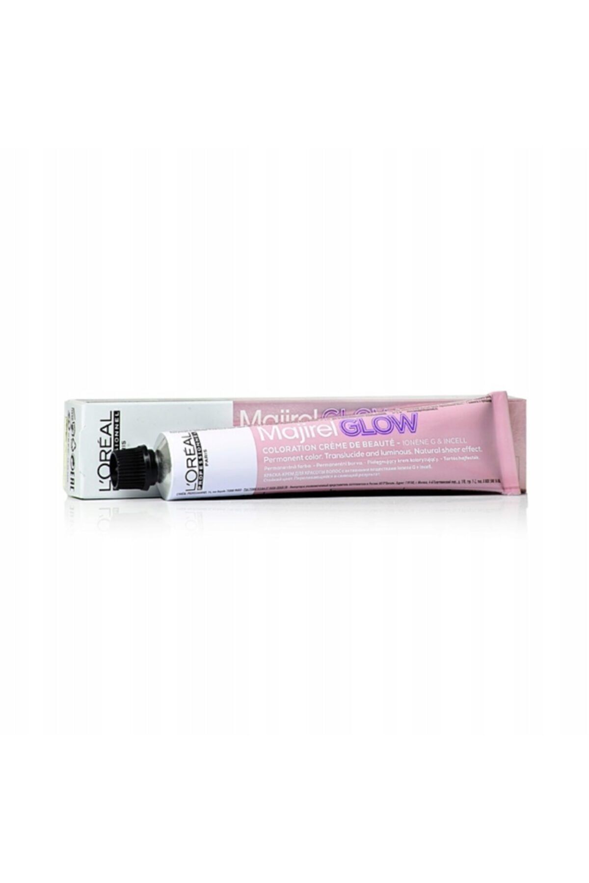 رنگ مو دائمی L'oreal Professionnel Glow Light، شماره 01 The Moon And Black، 50 میلی لیتر Majirel