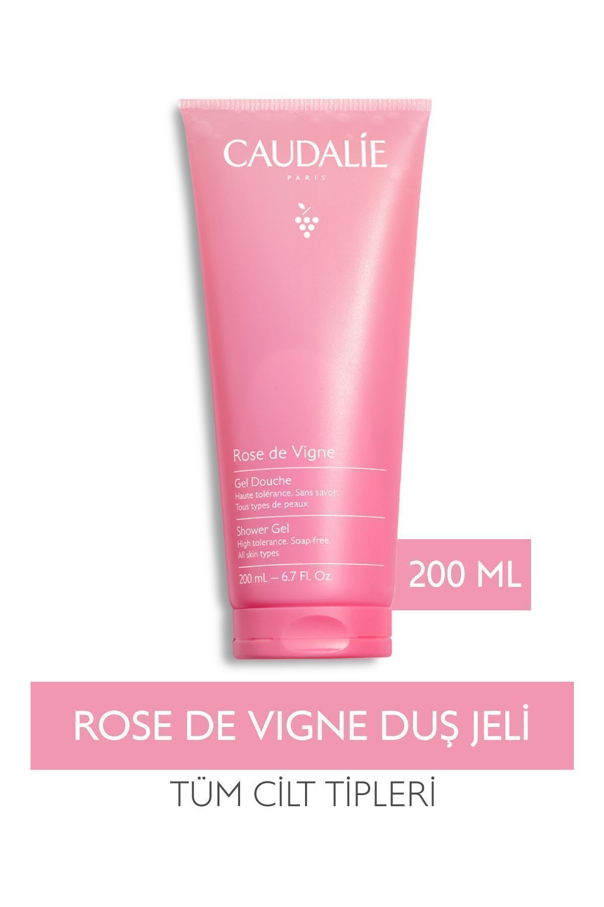 ژل دوش رز دو وین 200 میلی لیتر Caudalie