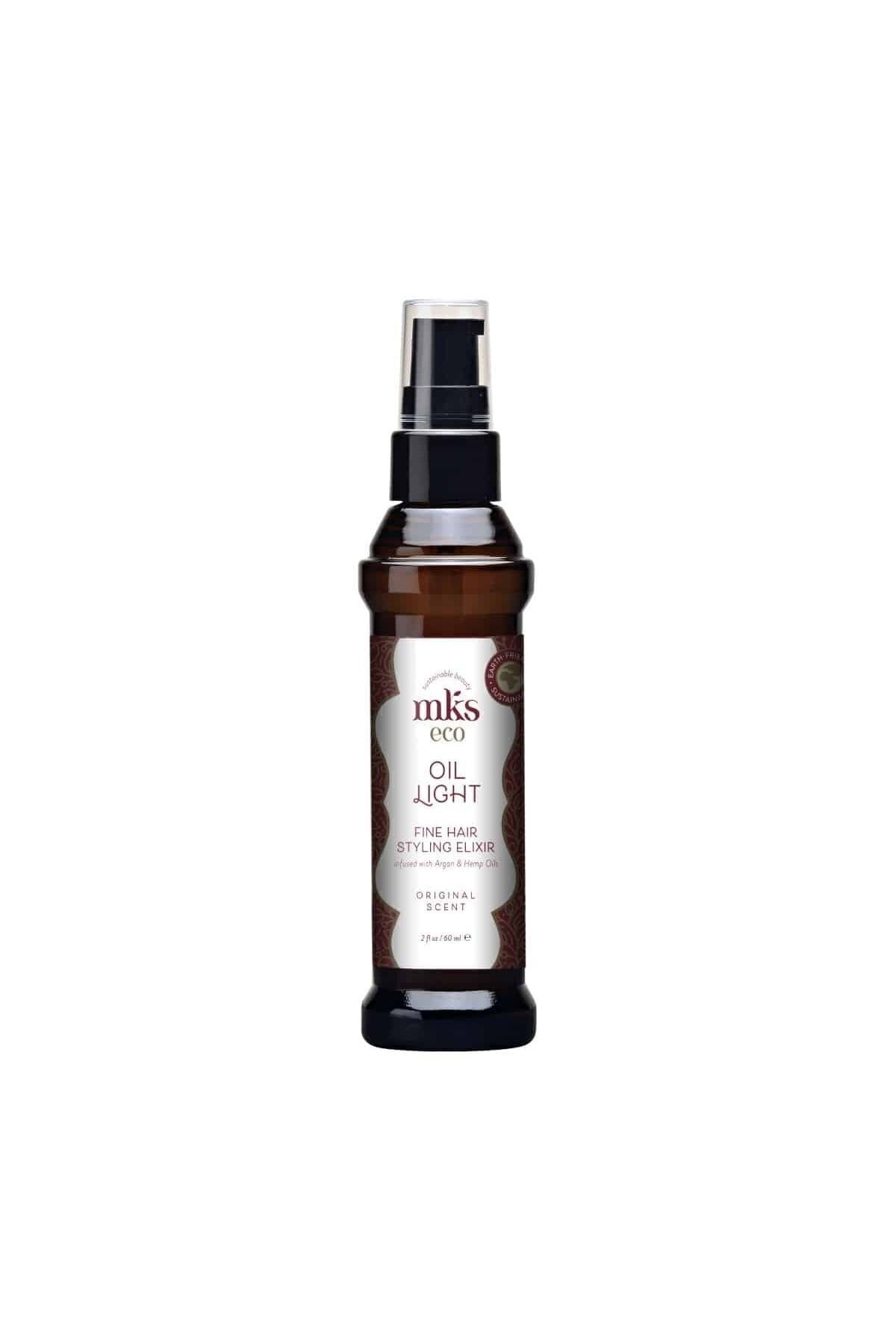 MKS Eco Oil Light Fine Hair Styling Elixir Original Scent / Arganlı Saç Bakım Yağı 60ml