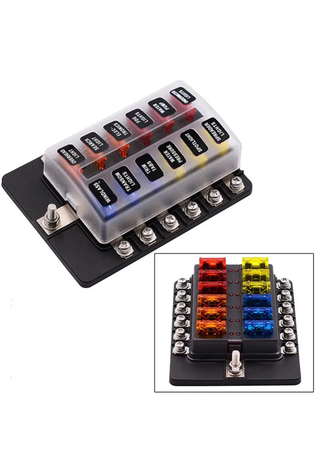 Labobinx 12’li İkaz ışıklı Sigorta Kutusu