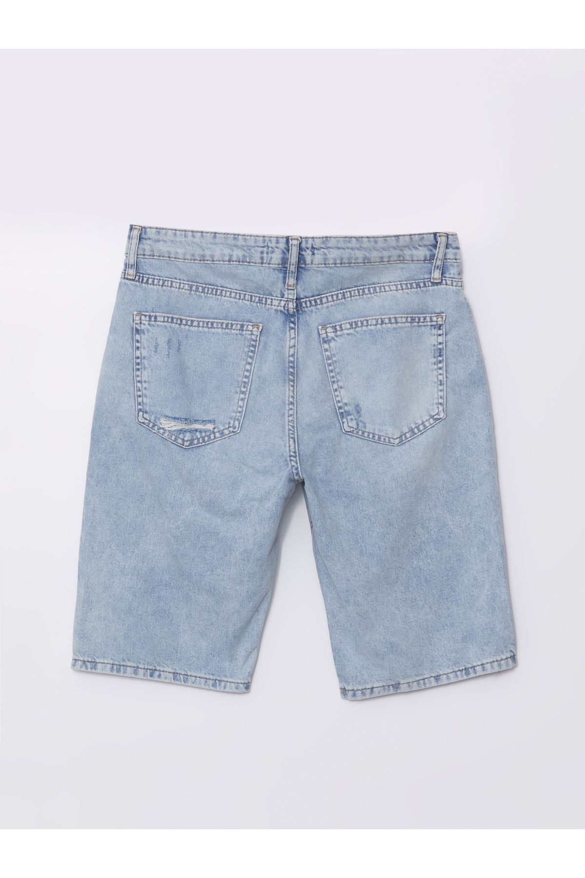 LC Waikiki-Ανδρικό τζιν σορτς - Standard Fit 6