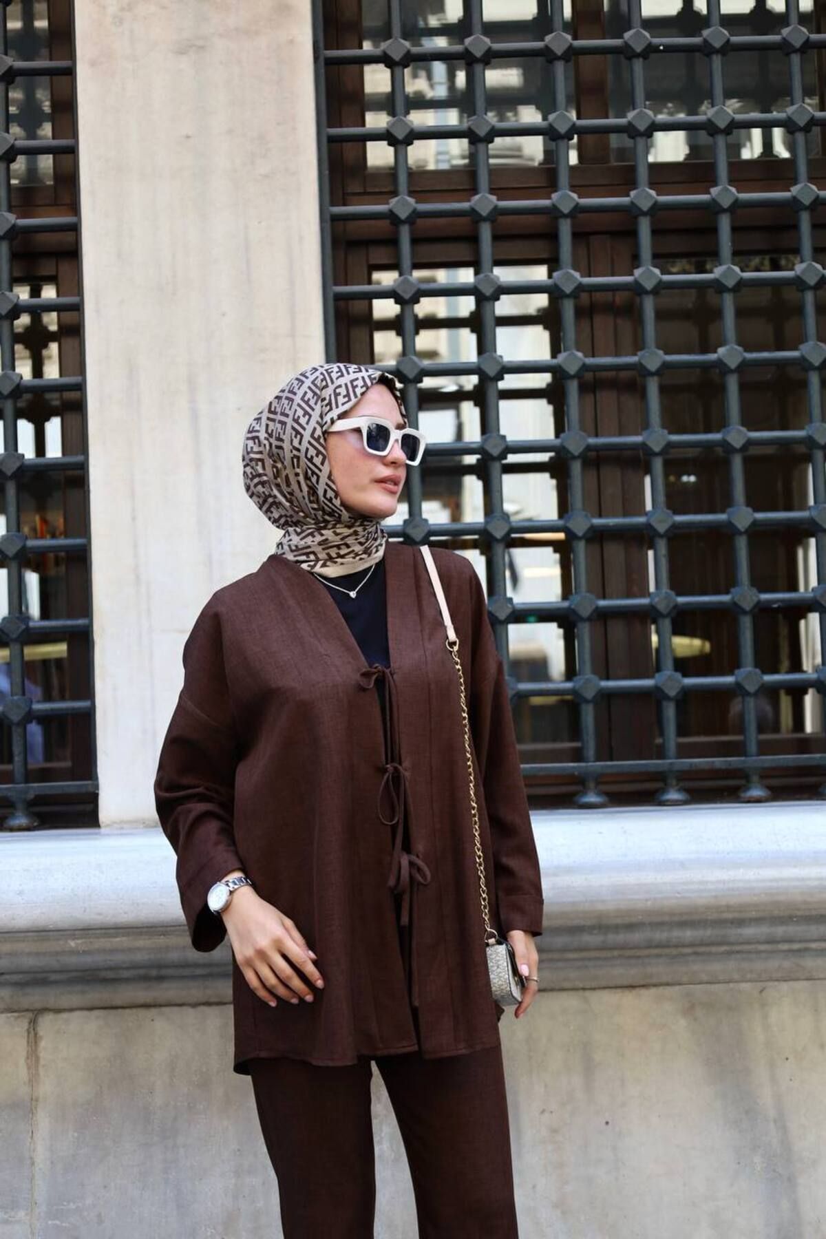 kimono  tesettür takım