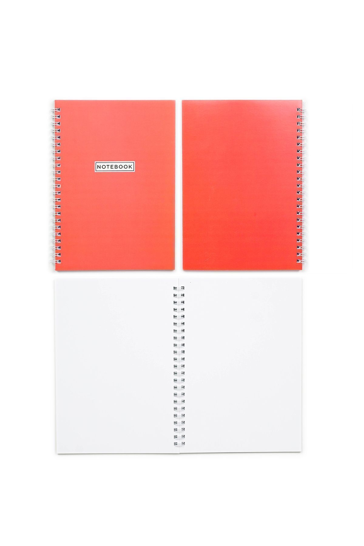 Nice Notes-A5 Unlined School Notebook - Spiral, 80 Sheets, Set of 4 6