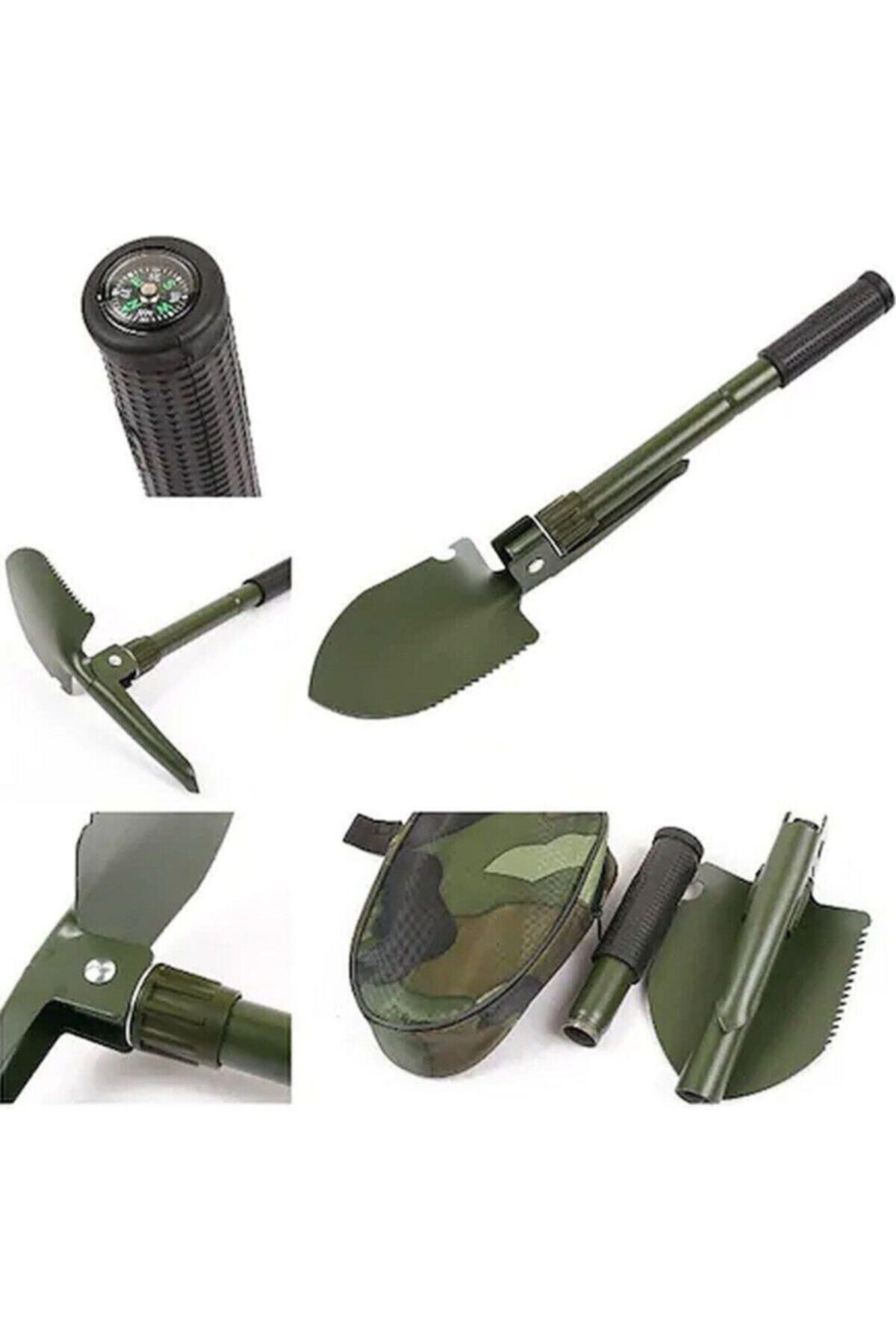 未使用コッツ製/ミリタリーセット7セット+オマケ Orcamp Portatif Çantalı Pusulalı Katlanabilir Kazma Kürek Kamp