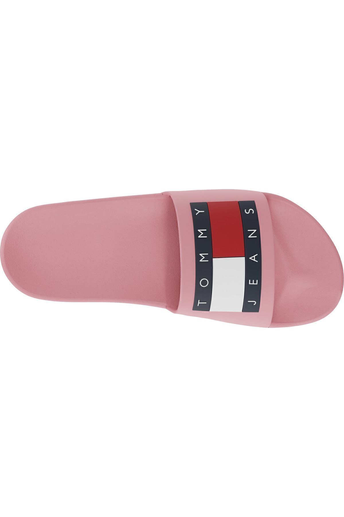 دمپایی صورتی زنانه لاستیک مبتنی بر ورود به نام تجاری با روزمره PINK1 EN0EN02115 Tommy Hilfiger