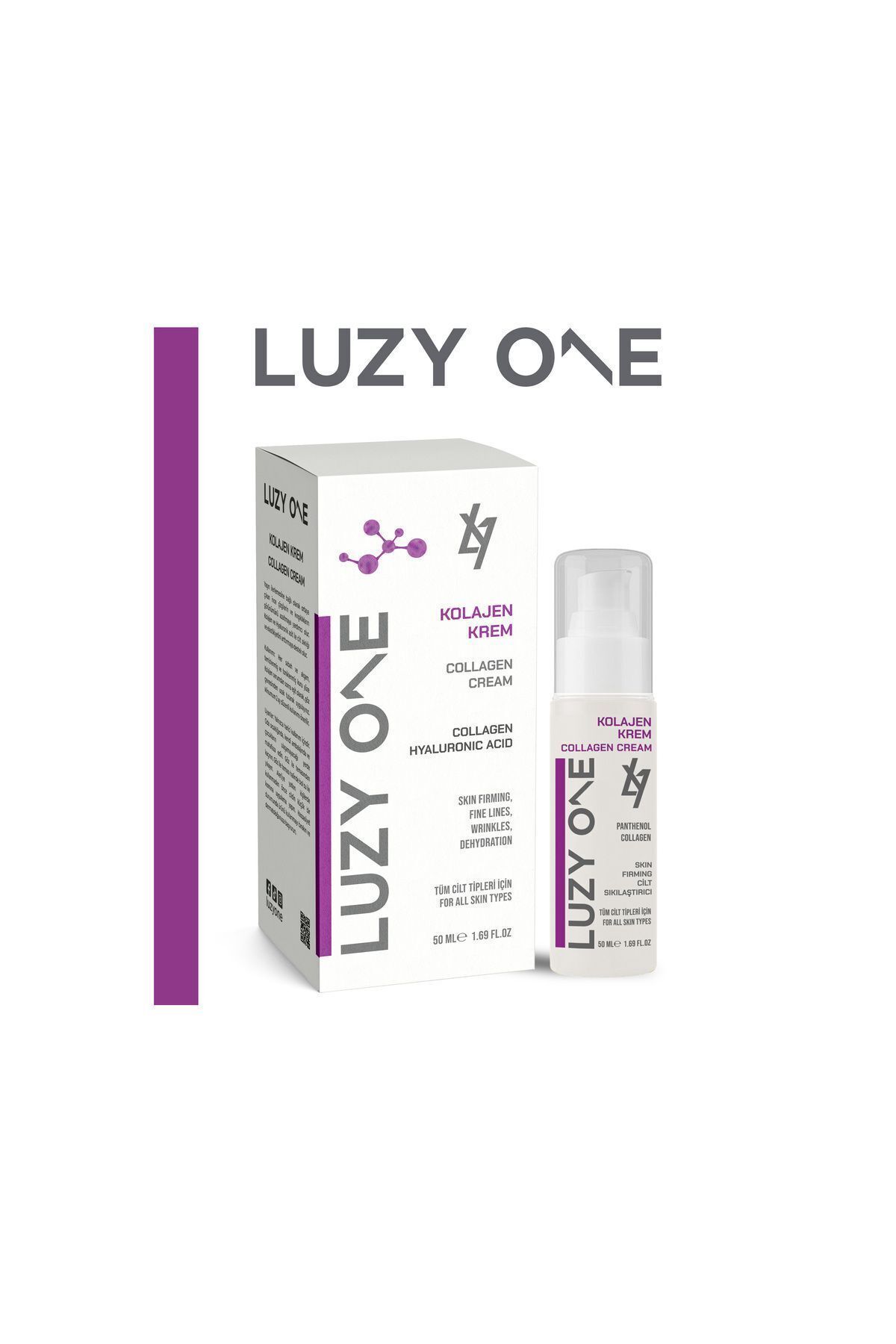 کرم صورت   Luzy One | lzy-kolajen-krm اورجینال - تصویر 2
