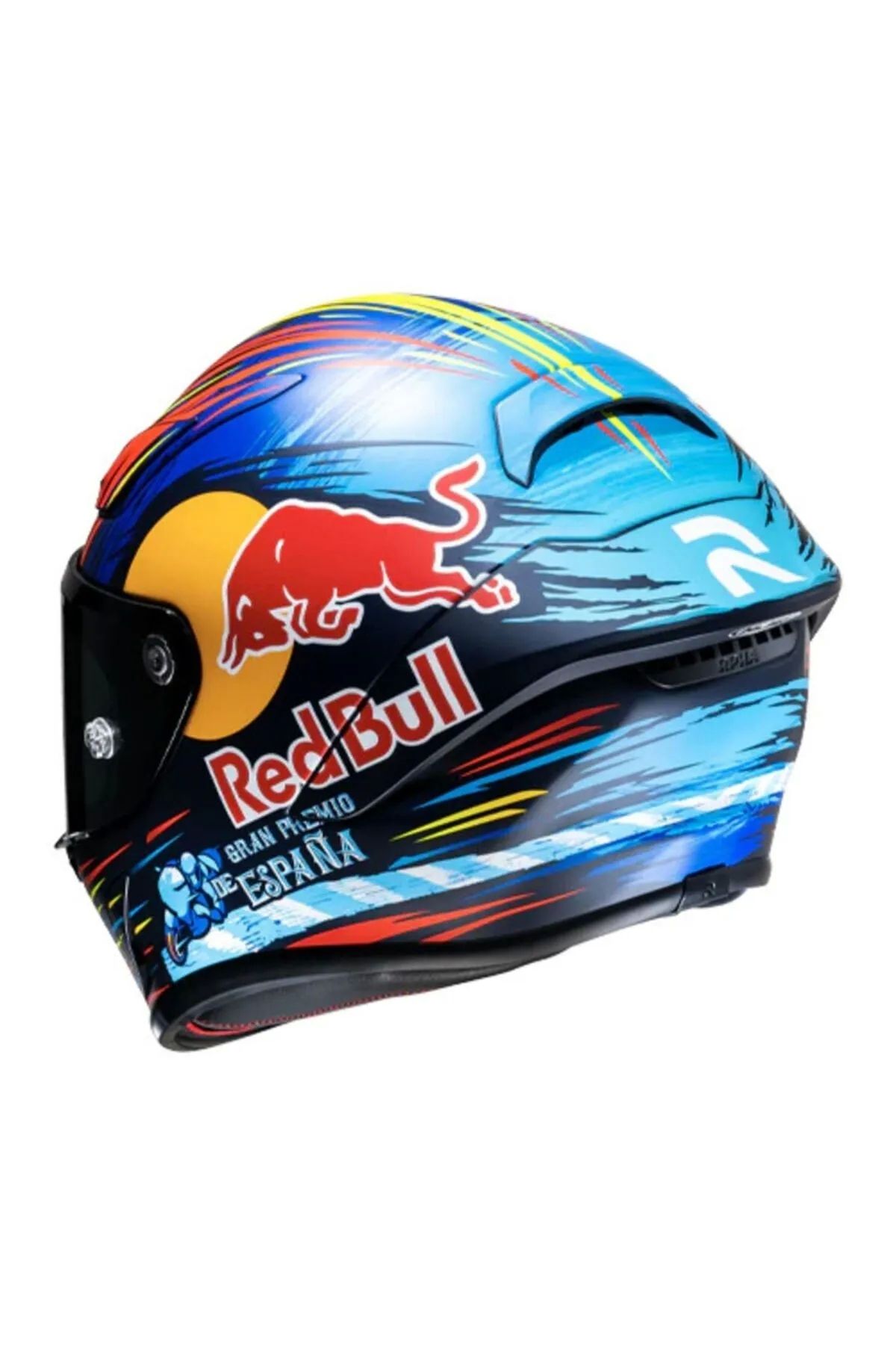 HJC-Rpha1 Red Bull Jerez Gp Closed Motorcycle Helmet 2