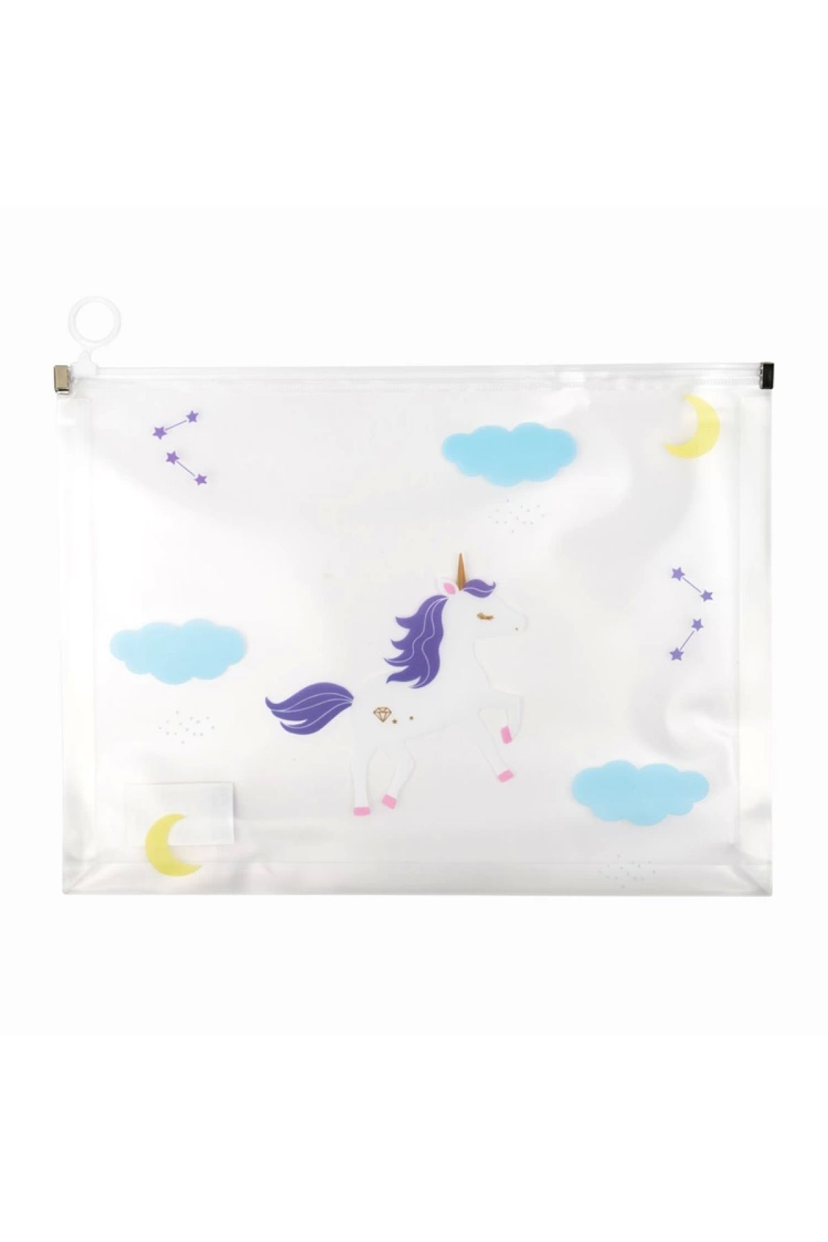 Südor-A4 Unicorn Patterned File with Zipper - Sb31 1