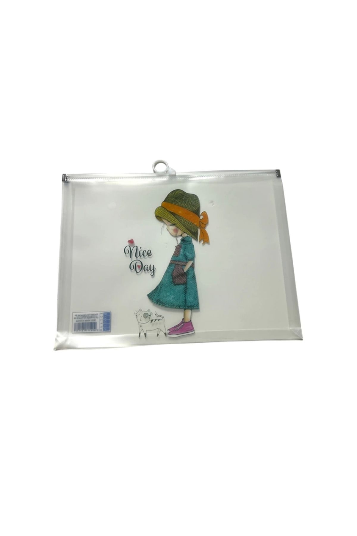 Südor-A4 Unicorn Patterned File with Zipper - Sb31 6