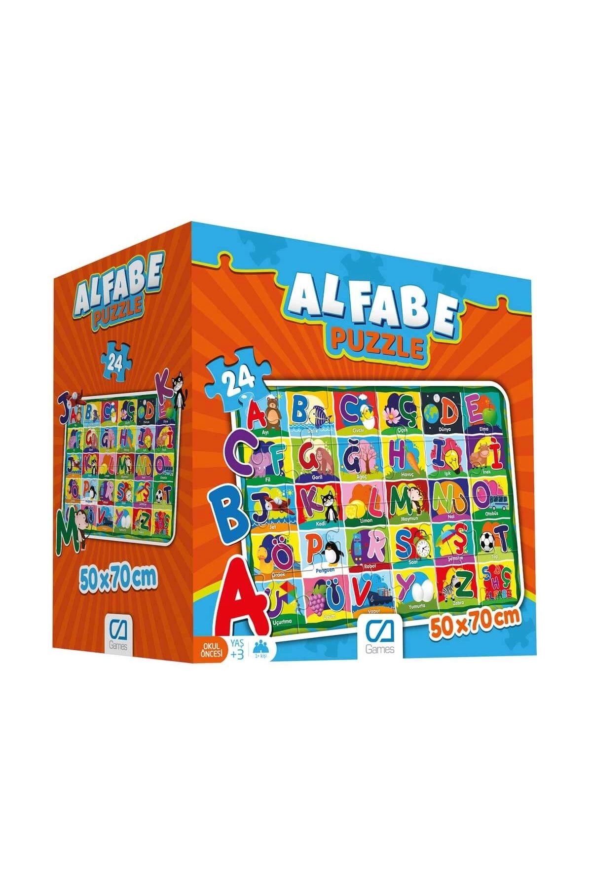 Ks Puzzle Games Alfabe Puzzle 24 Parça 5027