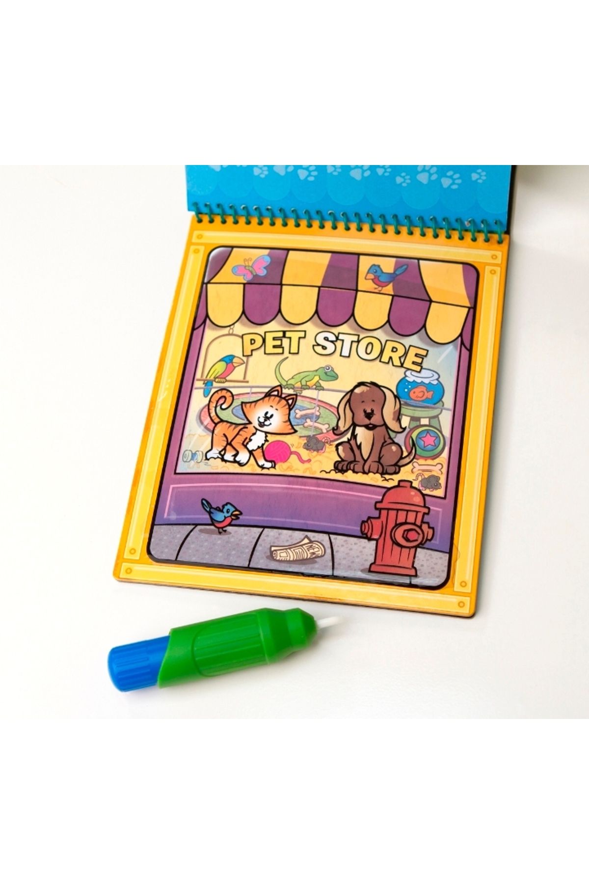 کتاب های فعالیت و آموزشی Melissa Doug ملیسا داگ آب وای! نقاشی با حیوانات Melissa & Doug