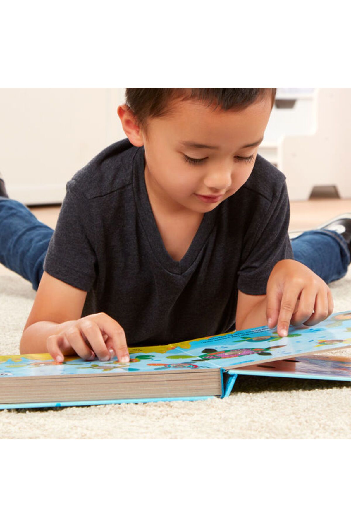 کتاب های فعالیت و آموزشی Melissa Doug ملیسا داگ پوک دات تعاملی چه کسی در اقیانوس Melissa & Doug