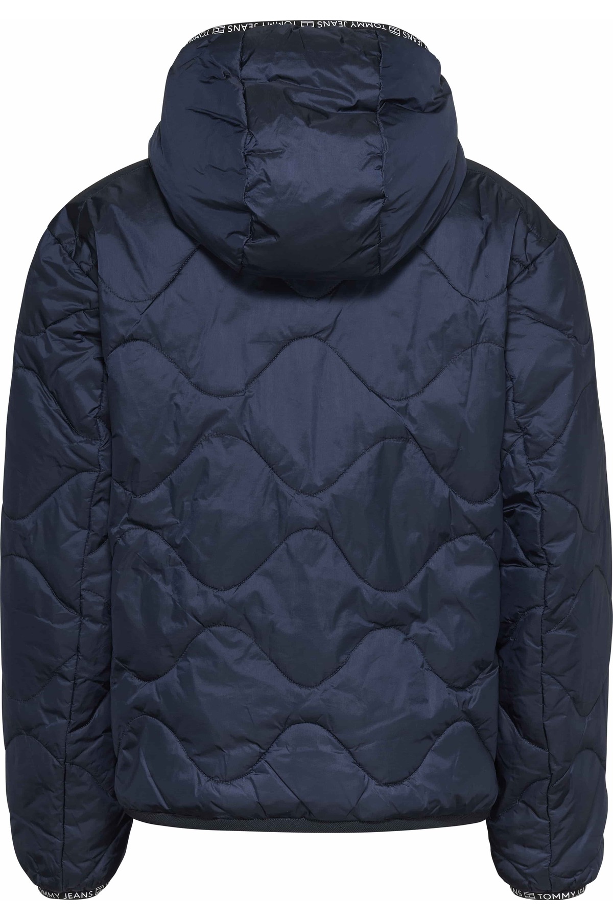 Tommy Hilfiger  Tommy Jeans Kadın Kapüşonlu Kapitone Şişme Mont - Görsel 2