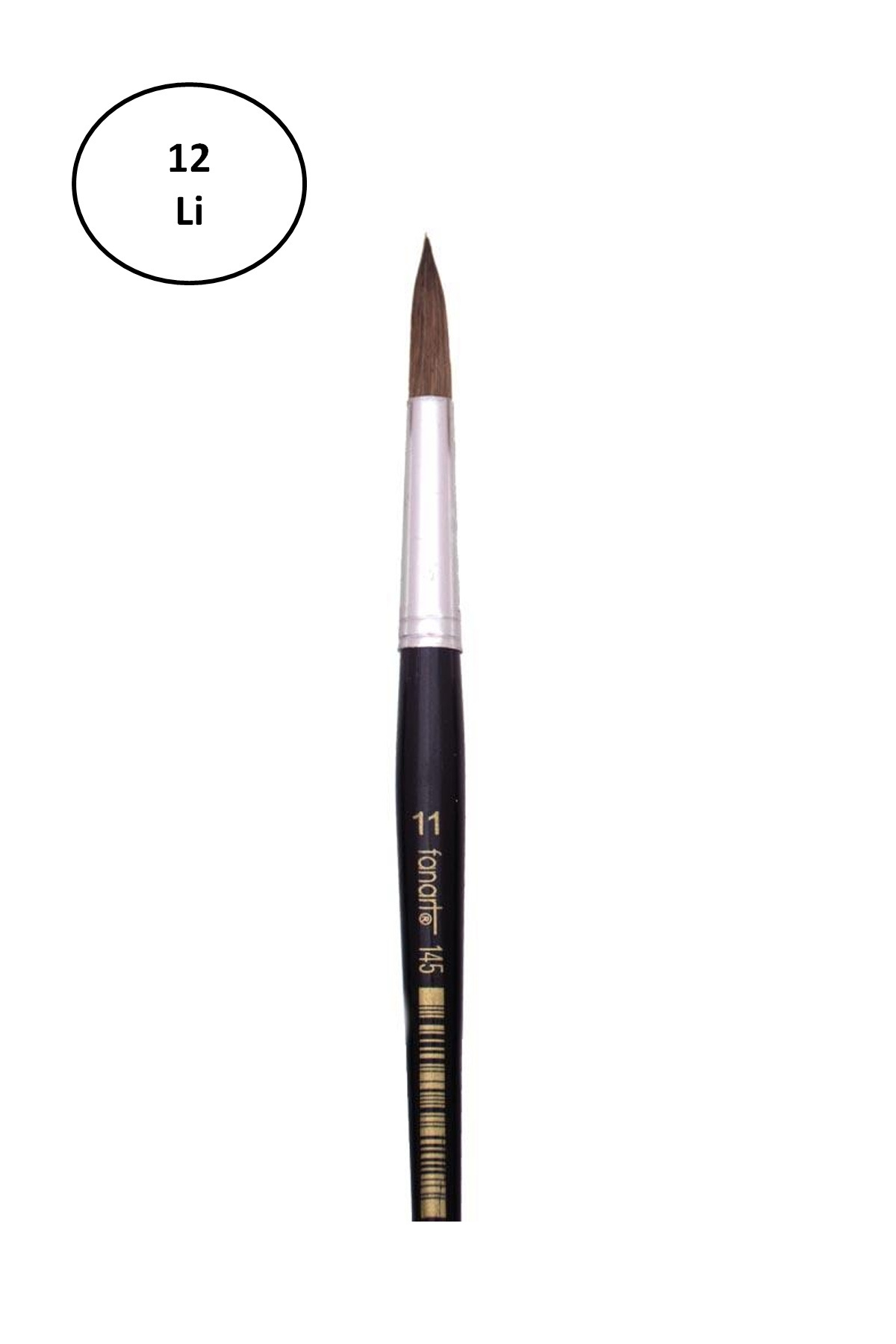 OMNİ PAZARLAMA-Fanart Academy Series 145 Touch Up Brush, No:11 Pack of 12 2