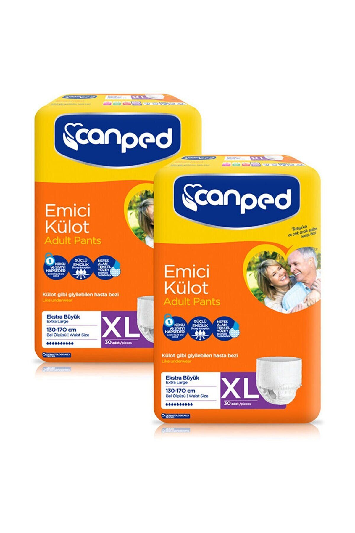 Canped Emici Külot Extra Büyük Boy Large 60 Adet