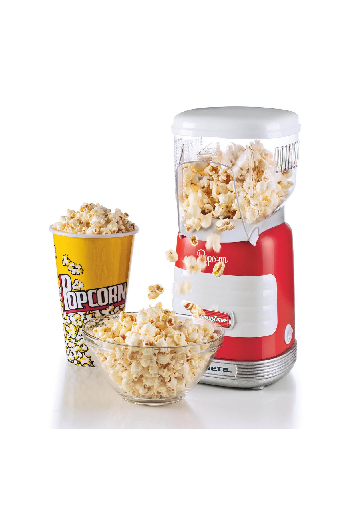 ARIETE-Rosso Red Popcorn Machine for Party Time 3
