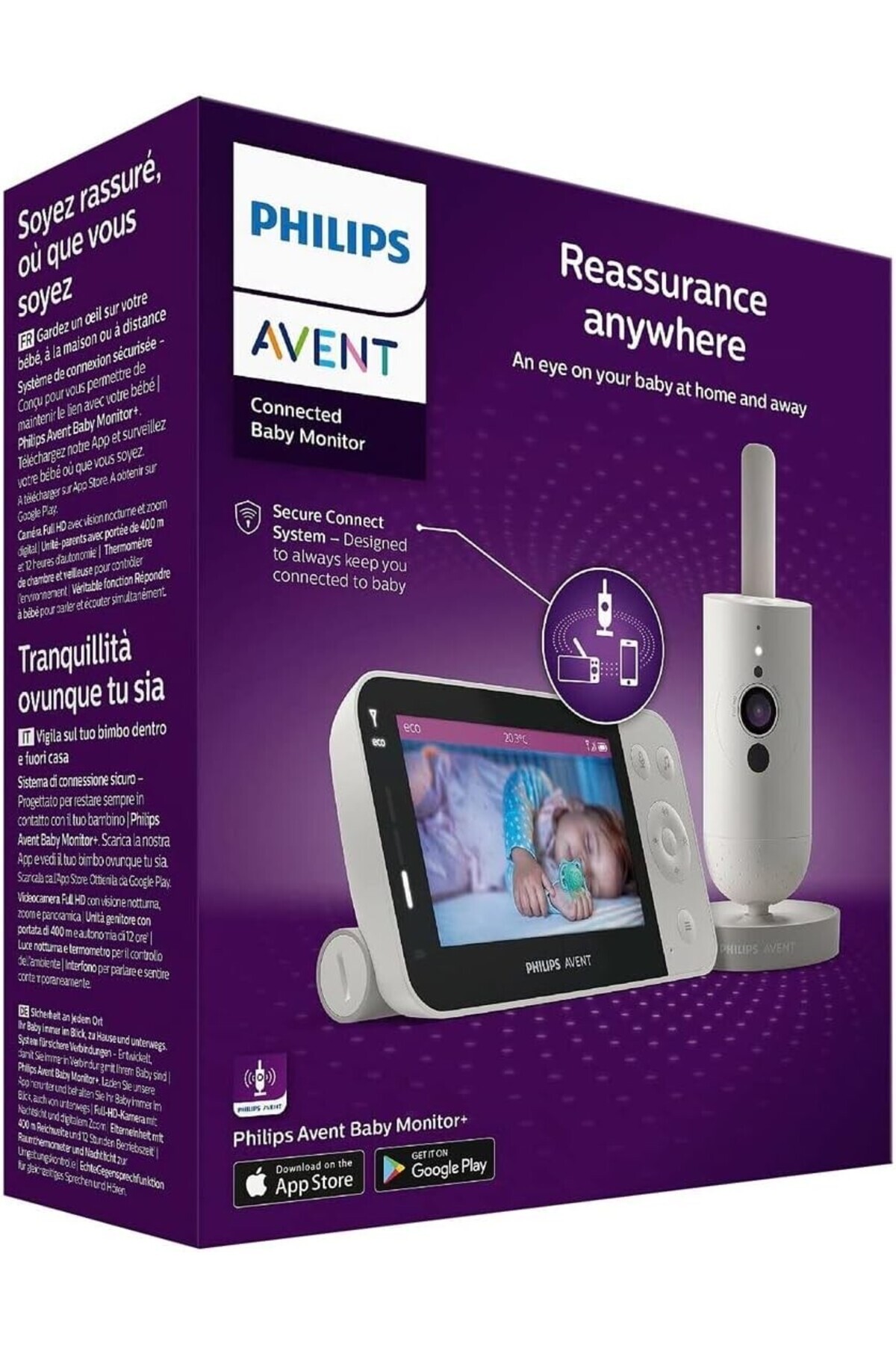 Philips Avent Gece Görüşlü Full Hd Bebek Monitörü Scd921/26 fotoğrafı 7 (önizleme)