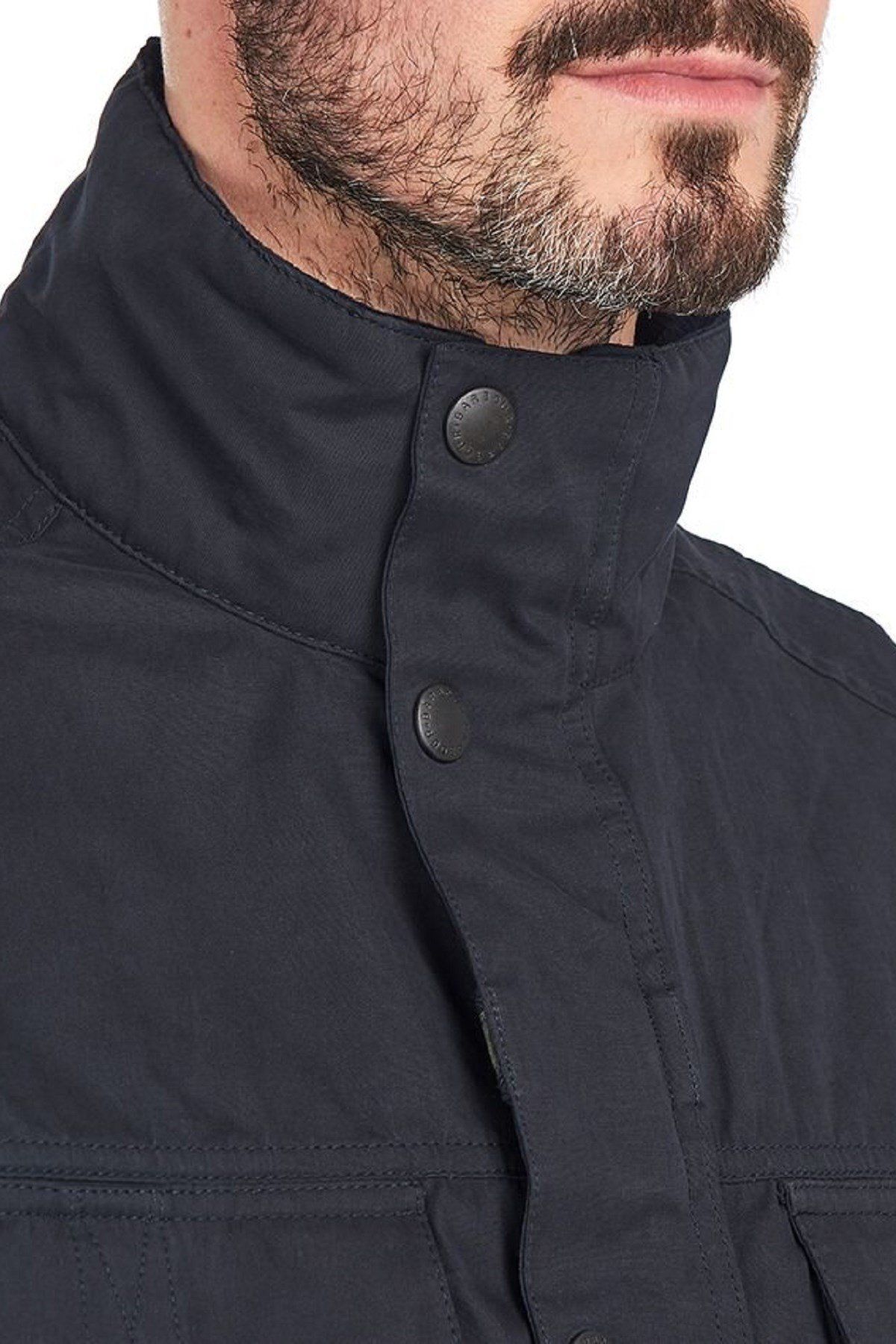 کاپشن آبی مردانه NY71 NAVY اورجینال Barbour