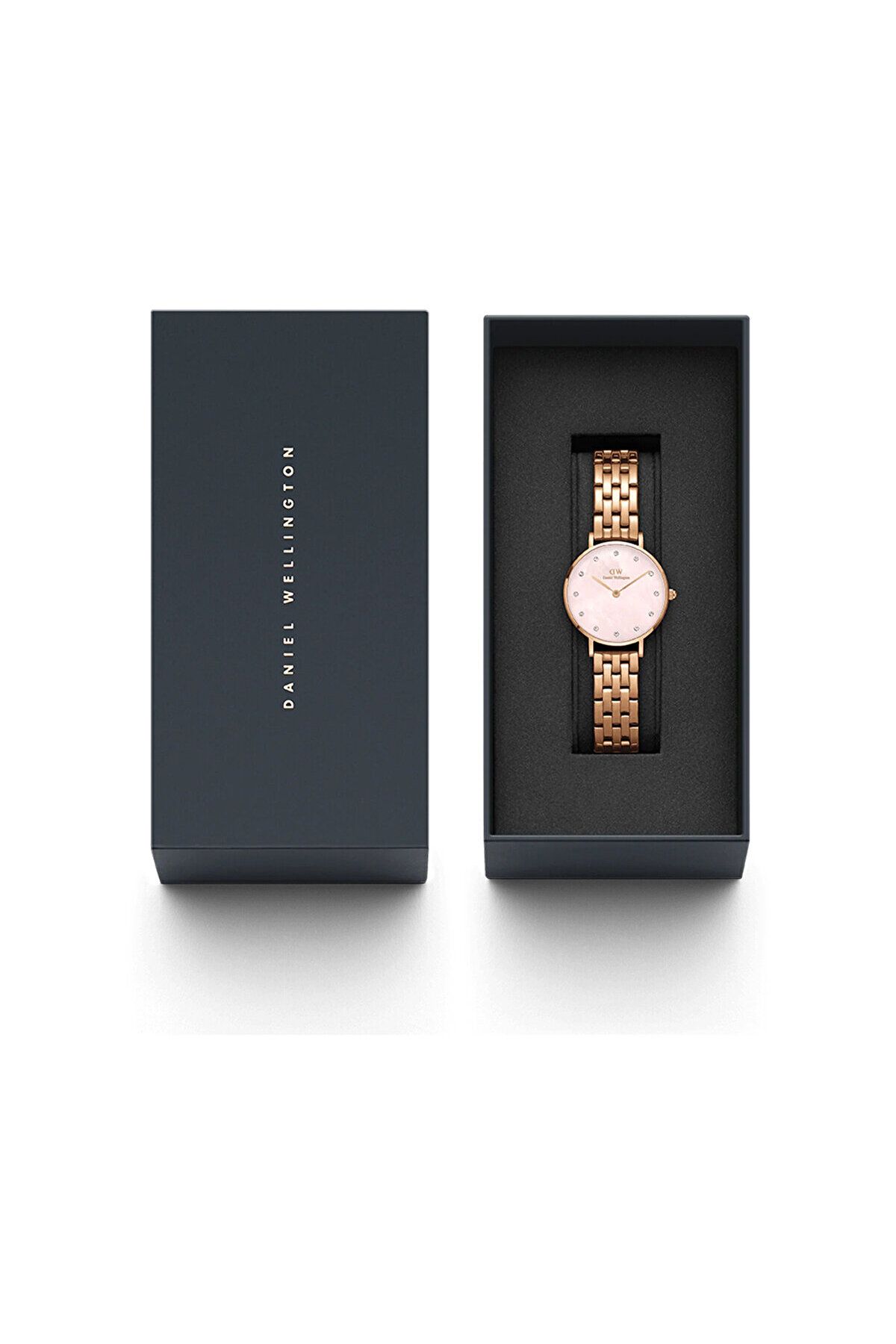 ساعت صورتی زنانه مچی DW00600617 اورجینال Daniel Wellington
