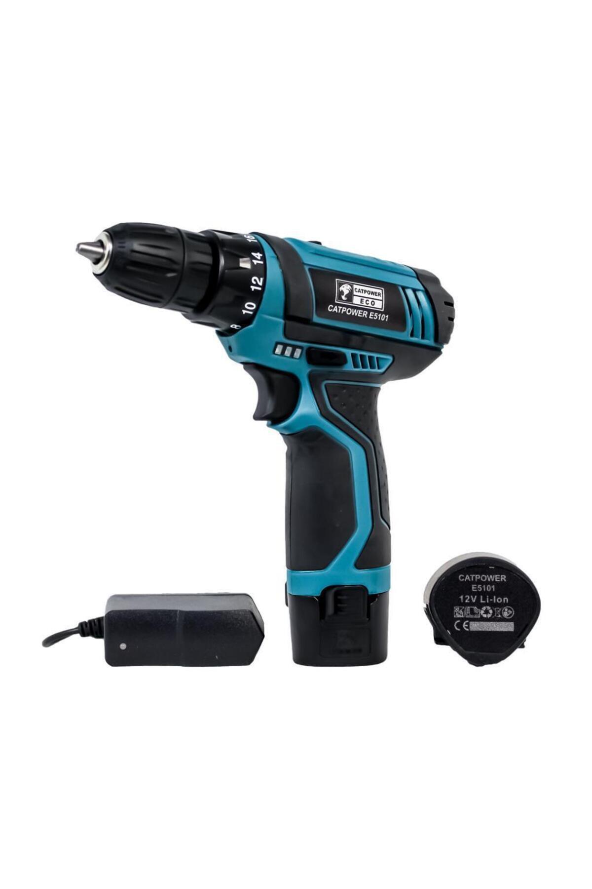 Cat Power E5101 Akülü Vidalama 12 Volt