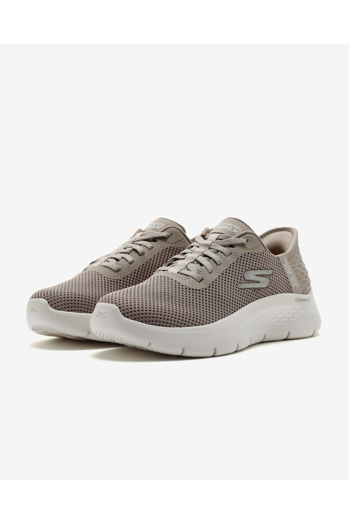 Skechers Go Walk Flex Grand Entrance Kad n Bej Yuruyu Ayakkab s 124975tk Tpe Kad n Ayakkab