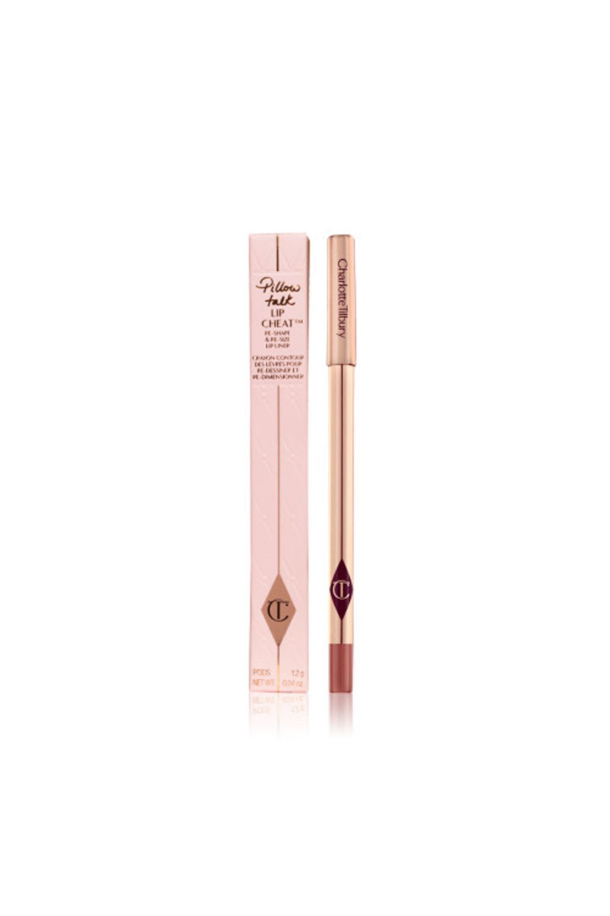 charlotte tilbury-LIP CHEAT PILLOW TALK 2nd- MEDIUM Size 2