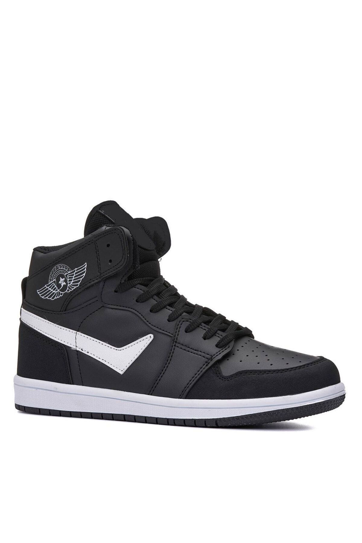 Lambırlent-Black - Men's Winter Seasonal Leather High-Top Sports Boots 1