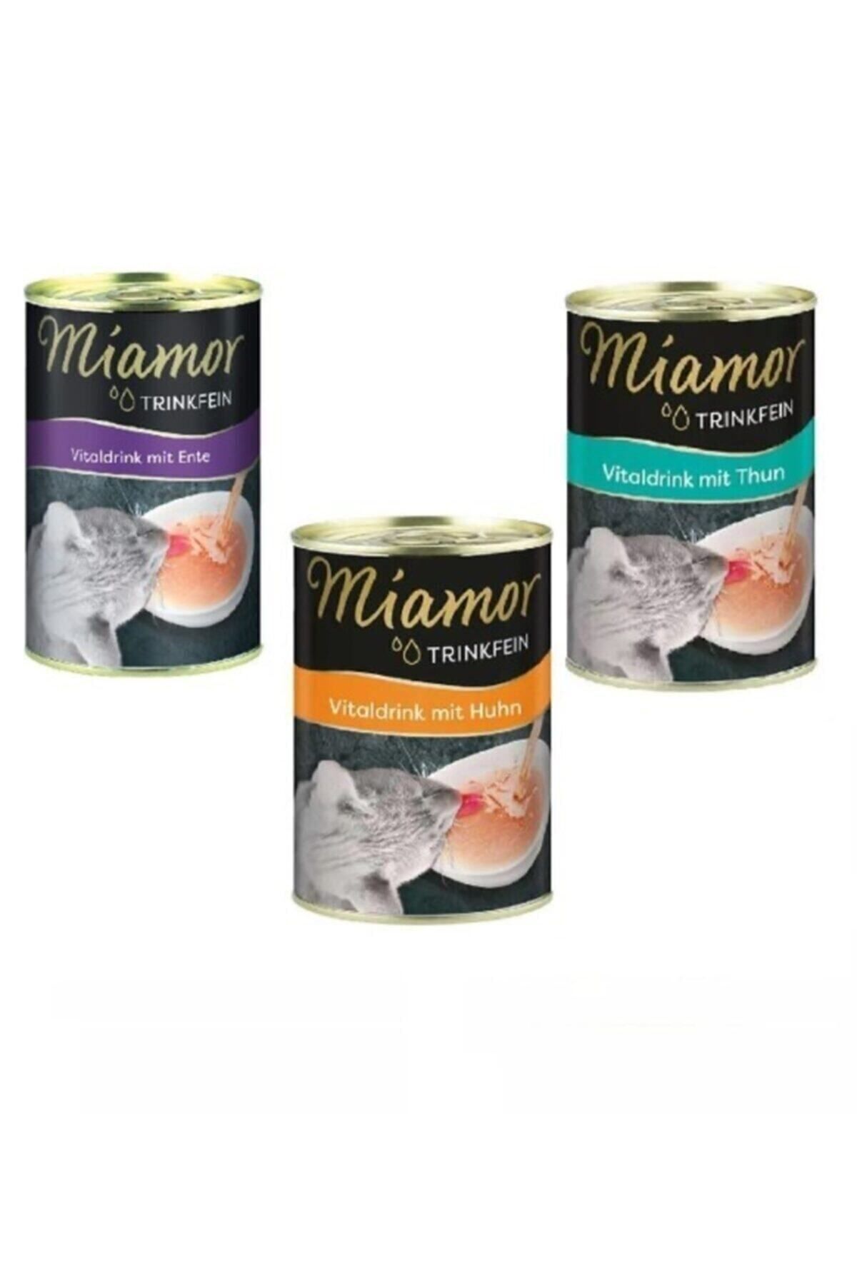 Miamor Vıtal Drınk 3 Çeşit Kedi Çorbası ( Ton Balıklı,ördekli,tavuklu )