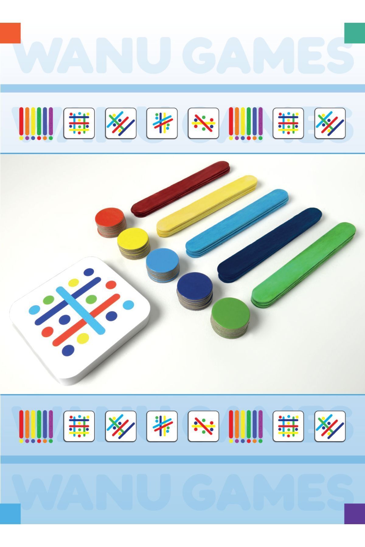 Wanu Games-Introduction to Educational Coding Quick Stick Toy Set 3