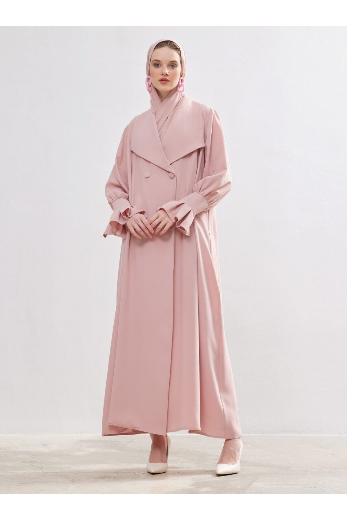Rose abaya deals