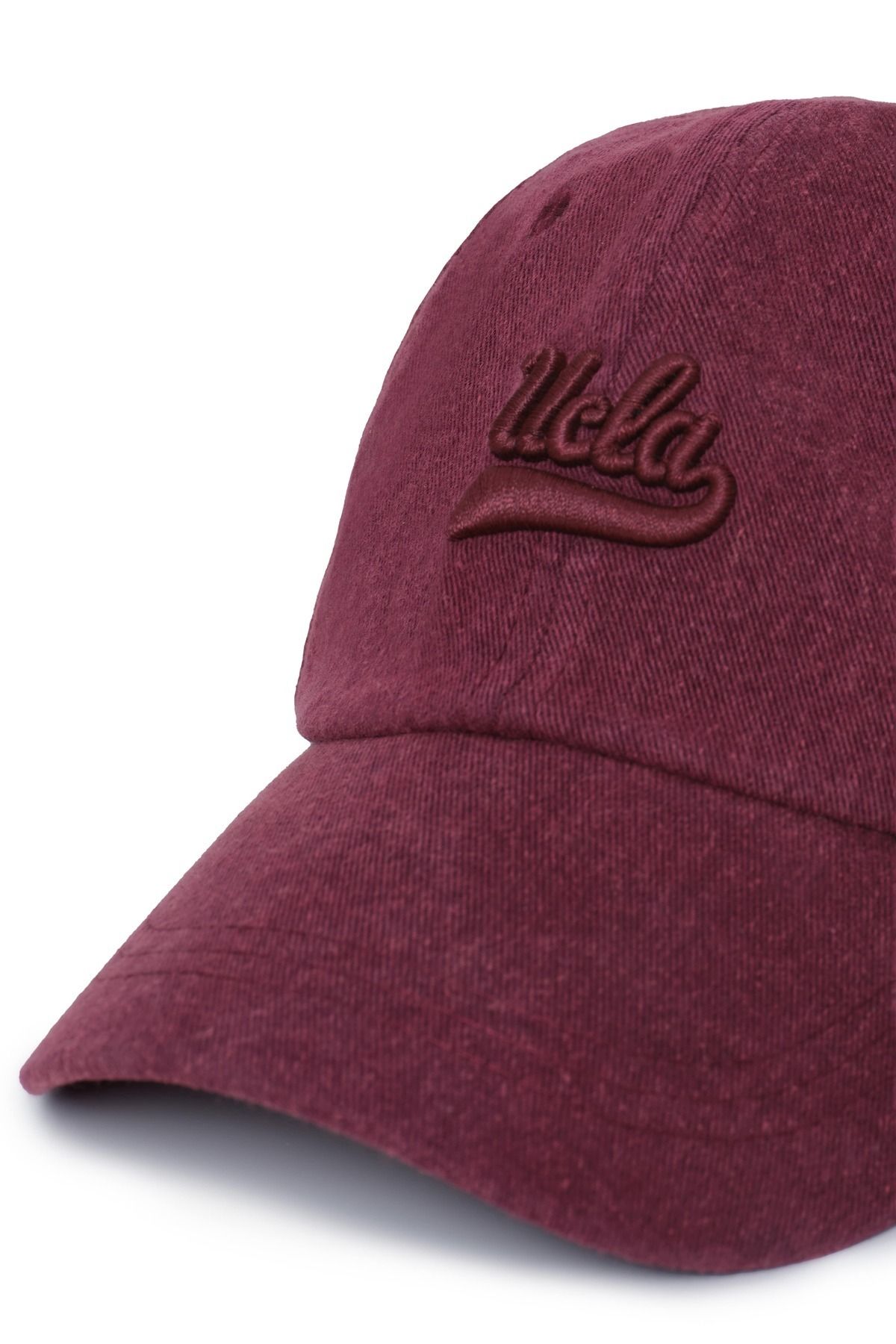 FORTUNO Bordo Baseball Cap Nakışlı  Unisex Şapka