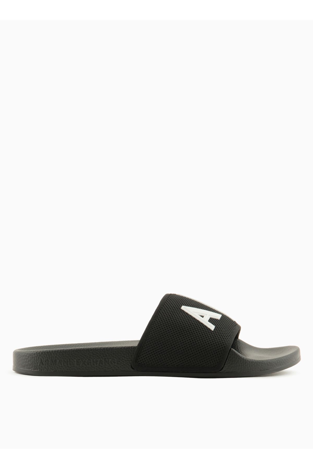 دمپایی ساحلی مردانه مشکی - سفید XUP001 Armani Exchange