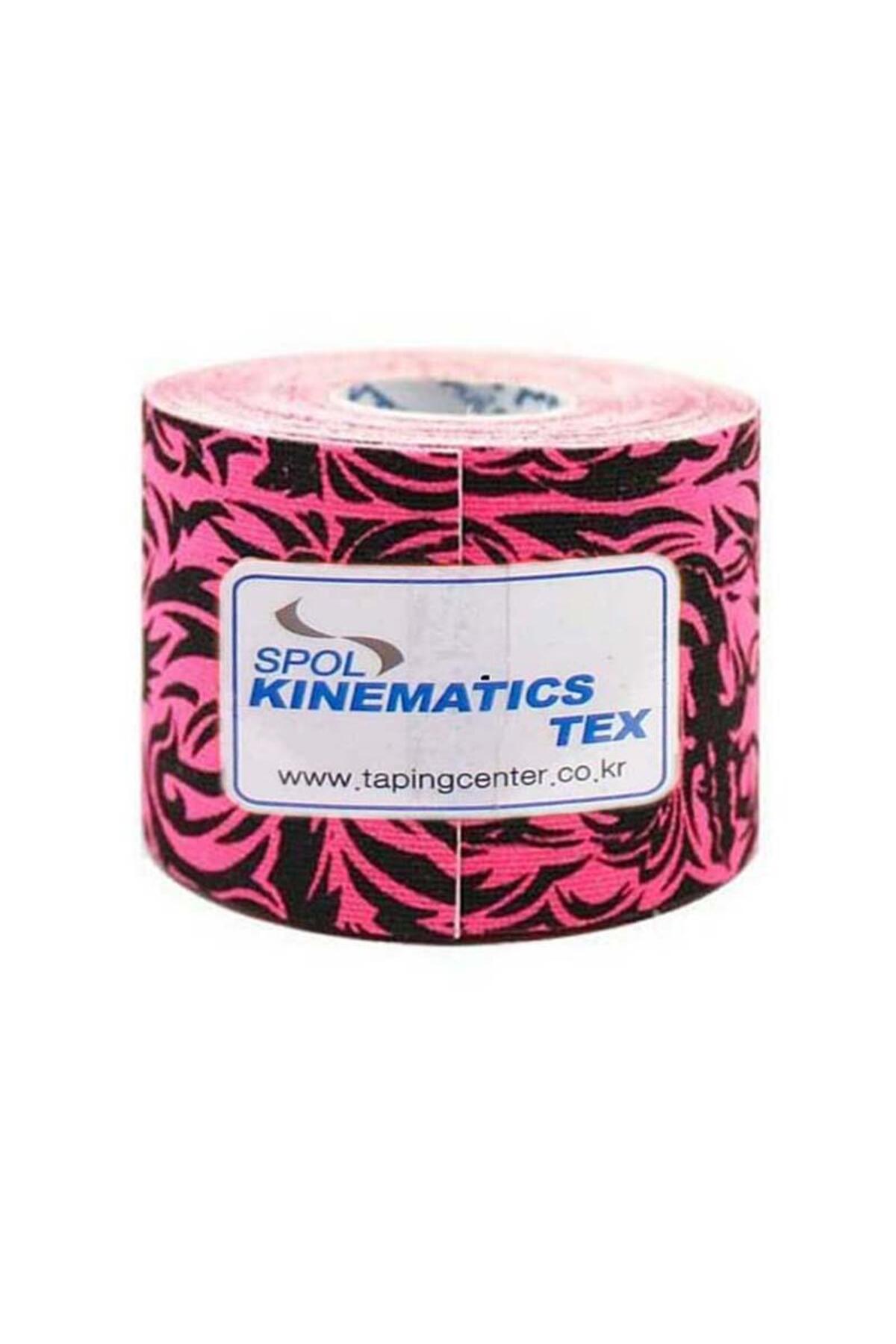 SPOL Desenli Kinesio Band, 5 Cmx5mt Sporcu Ağrı Bandı