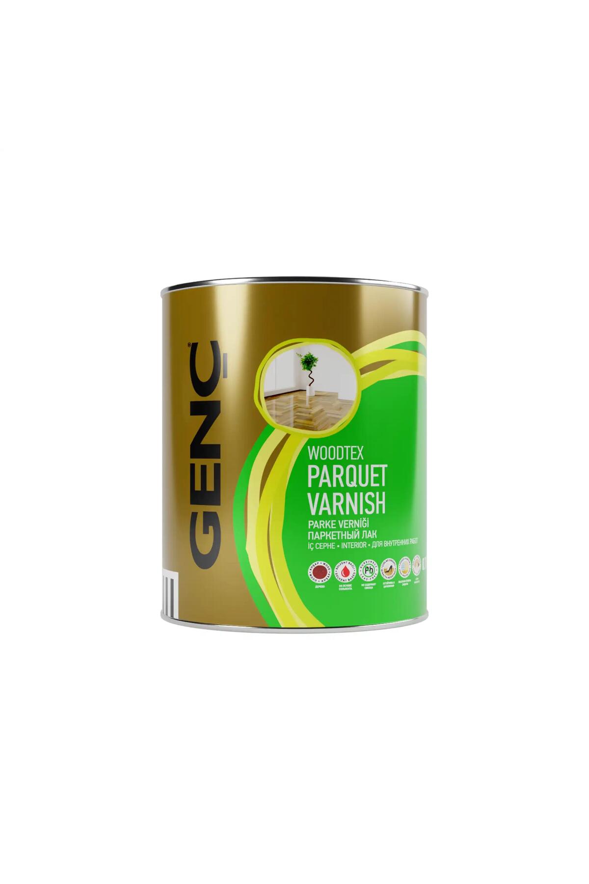 GENÇ Sentetik Mat Parke Verniği 0.75 L
