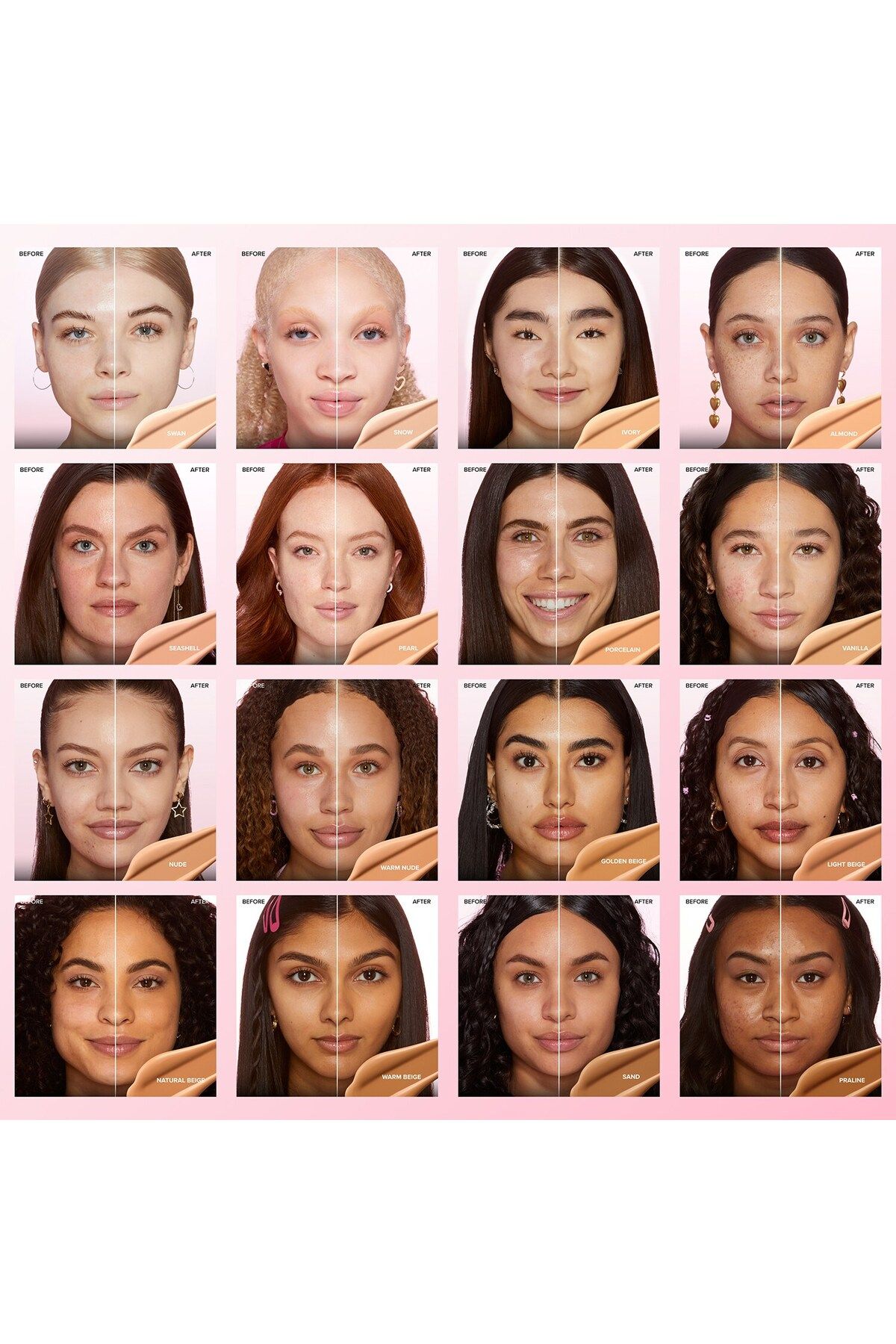 Too Faced-Born This Way Soft Matte Foundation - Warm Beige Foundation 3