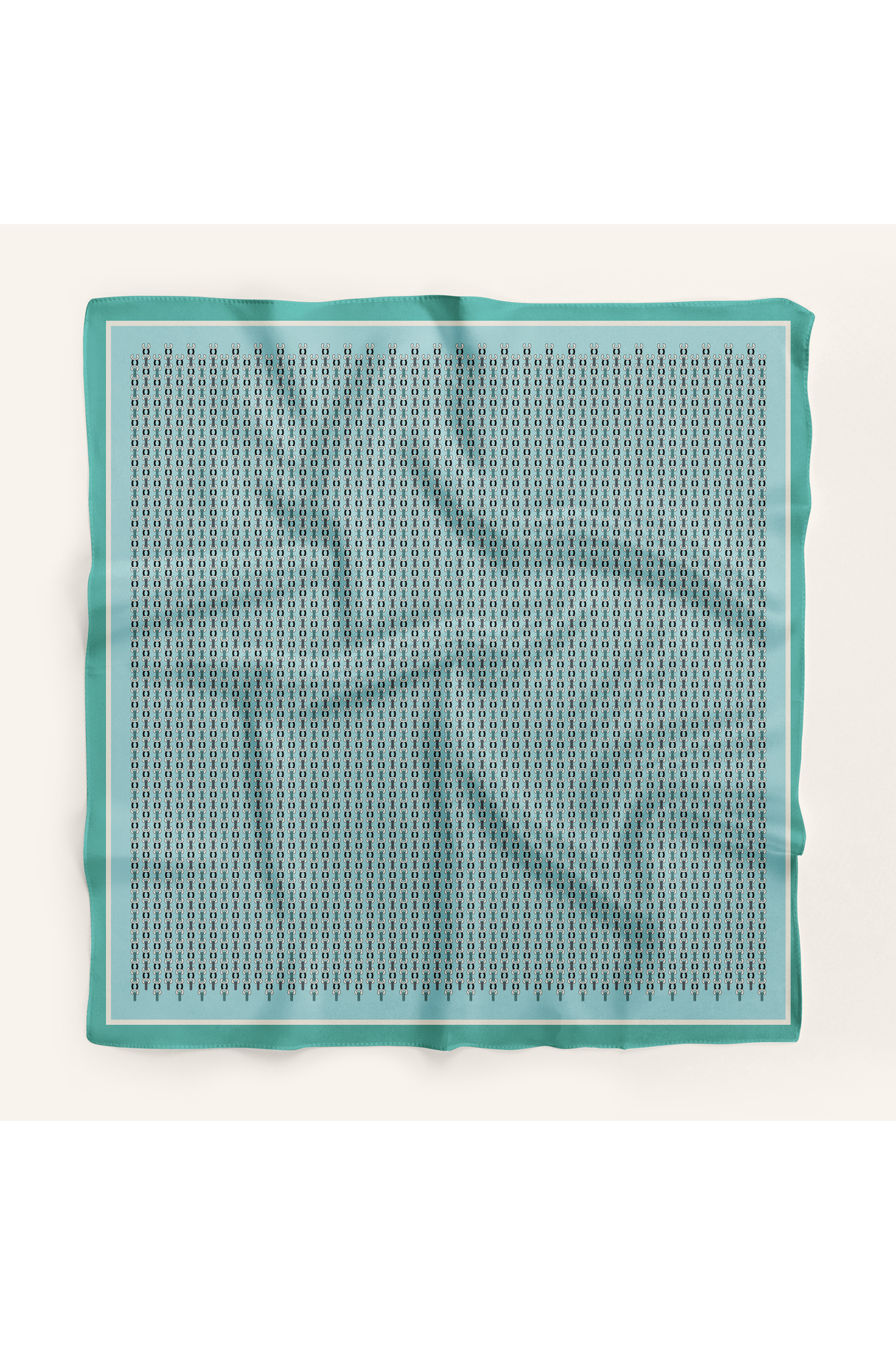 Zincir Desenli Bandana DG3223-24 70x70