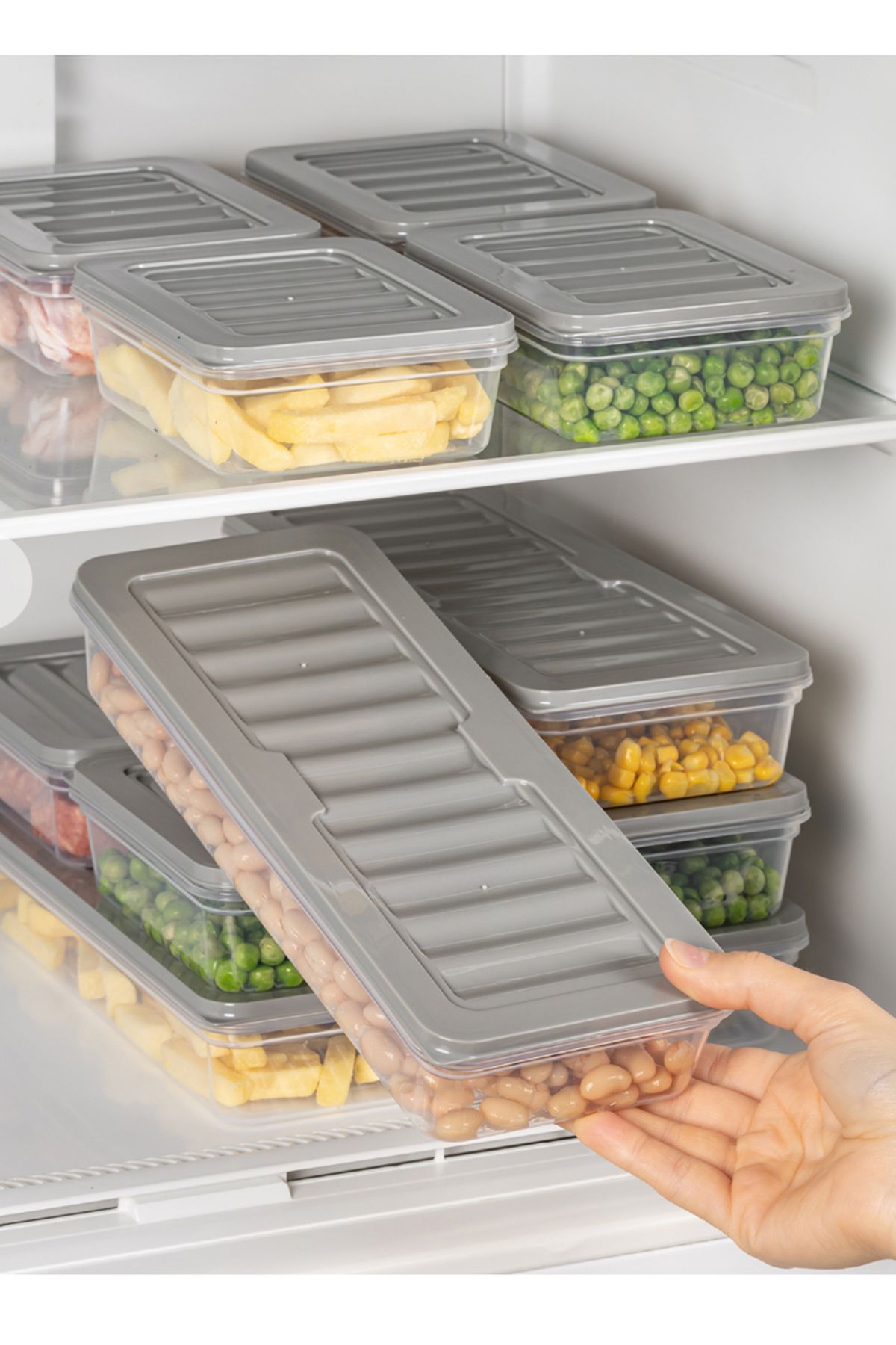 Hane216-Freshbox 4-Piece Storage Set Suitable for Microwave and Diffuser - 1170 ml 3