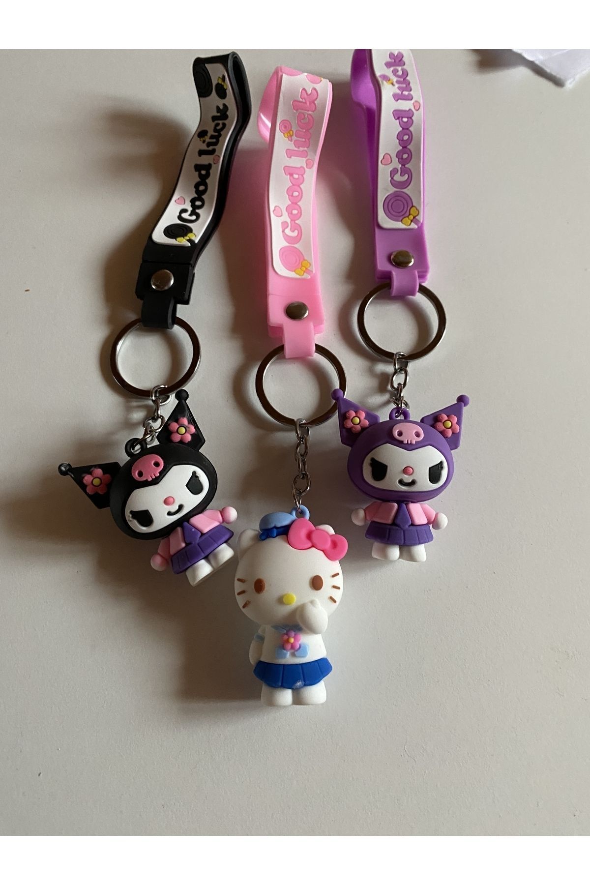 SANRIO-Sanrio character kuromi keychain, hello kitty keychain 1 PCS 3