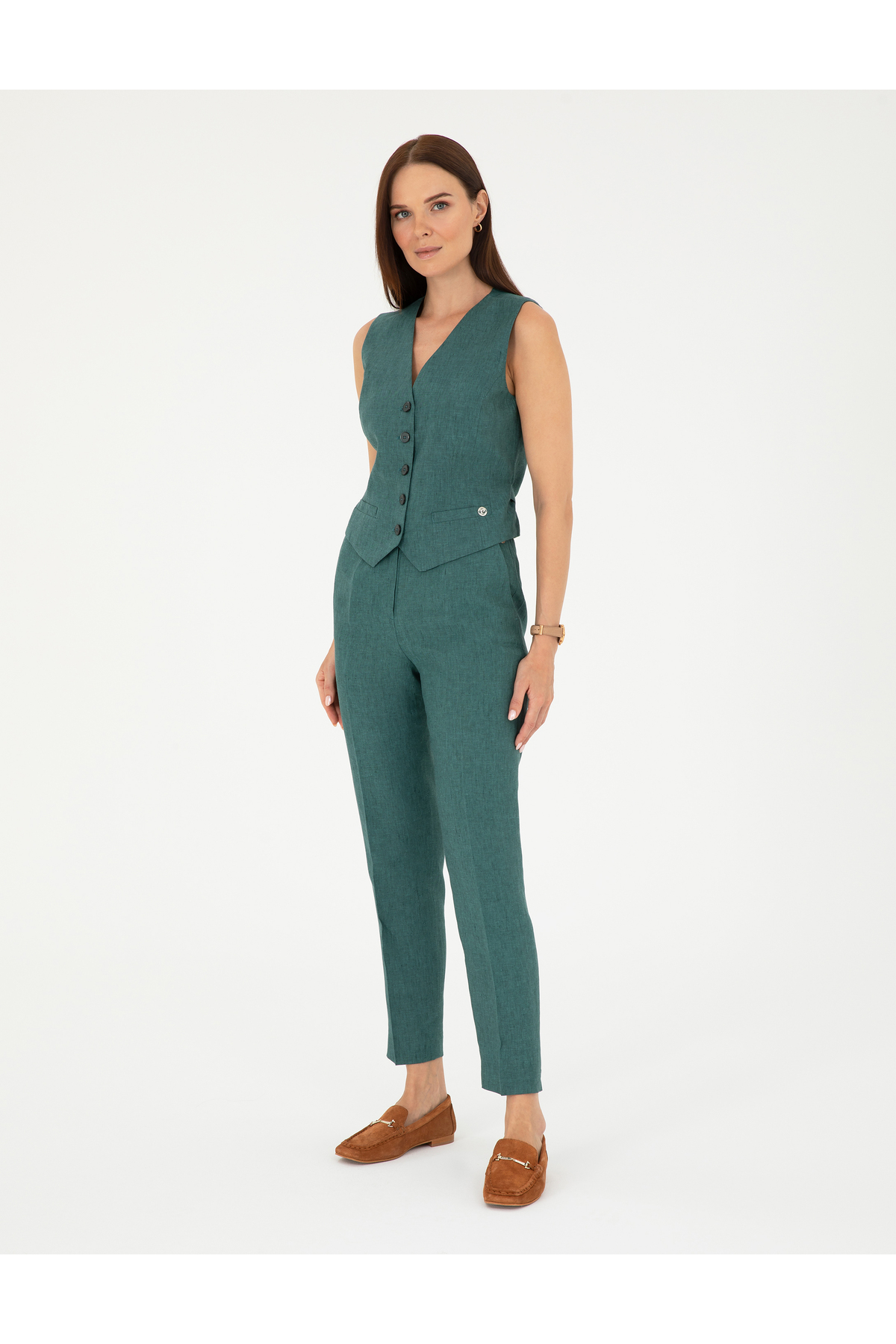 شلوار زنانه پیر کاردین | 50282075-VR054 Pierre Cardin - Image 3